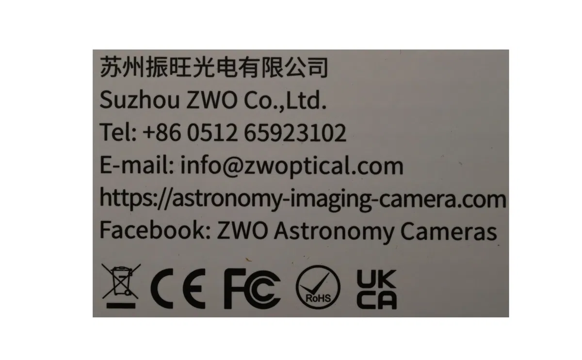 ZWO EAF USB Motorfokus Komplettset mit Handcontroller und Sensor / 5-V Stromversorgung über USB, ZWO-5V-EAF-A