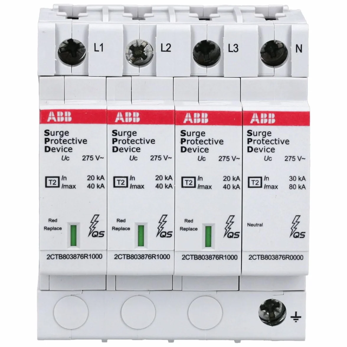ABB OVRT23N40-275PQ Überspannungsschutz Typ2 2CTB803973R1100