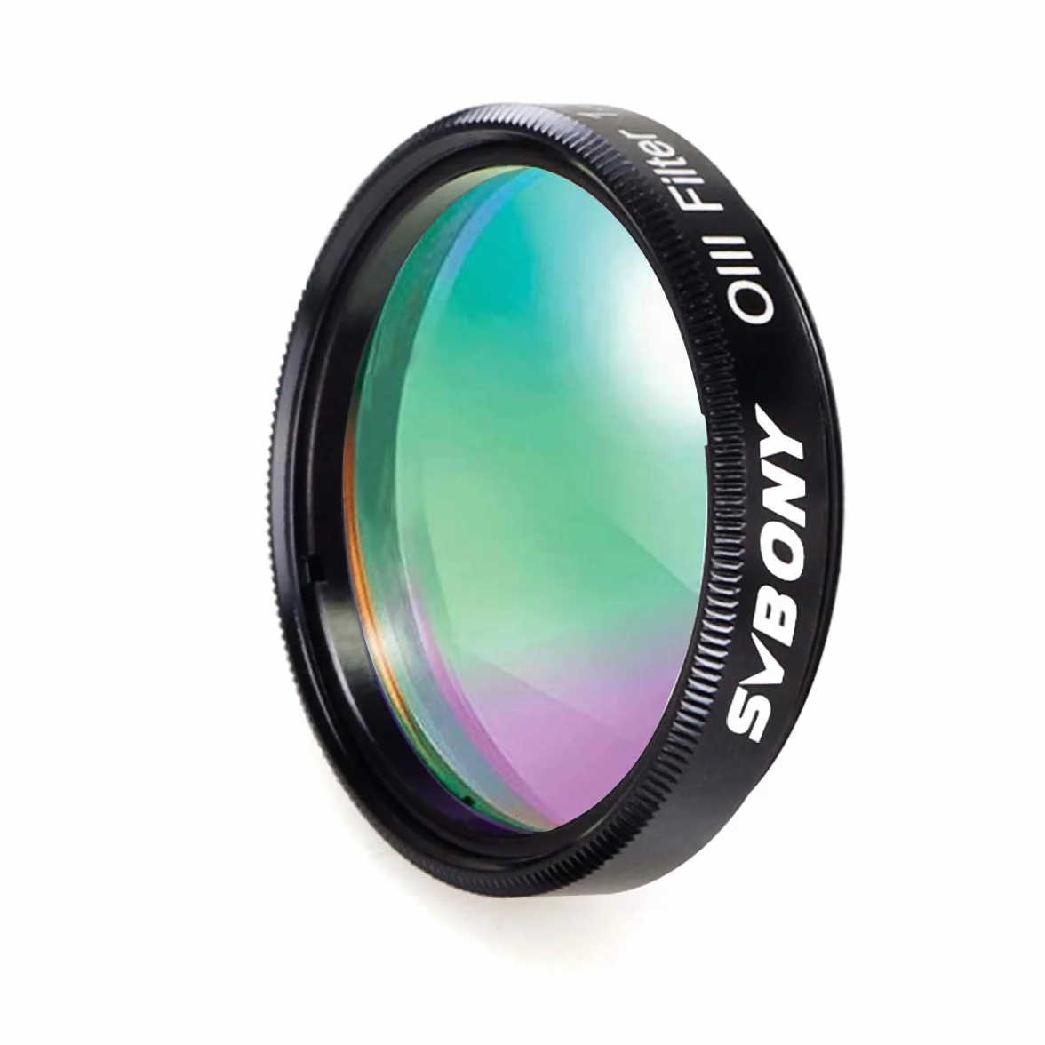 Svbony Teleskop Filter 1,25 Zoll O-III Nebel Filter 18 nm Ultra Hoher Kontrast Schmalbandfilter Filter für Astronomisches Teleskop (1,25 Zoll)