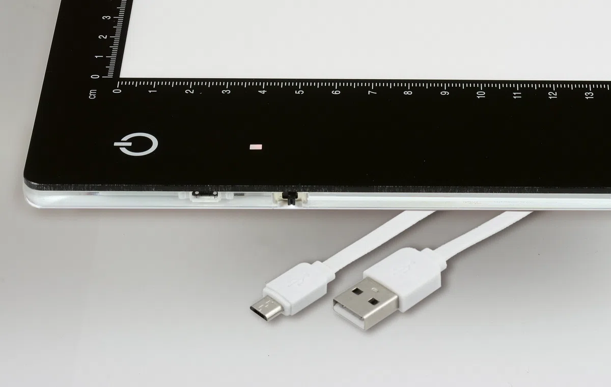 KAISER Table Lumineuse LED extra-Plate 16 x 22 cm - SLIMLITE Plano - KAI2453