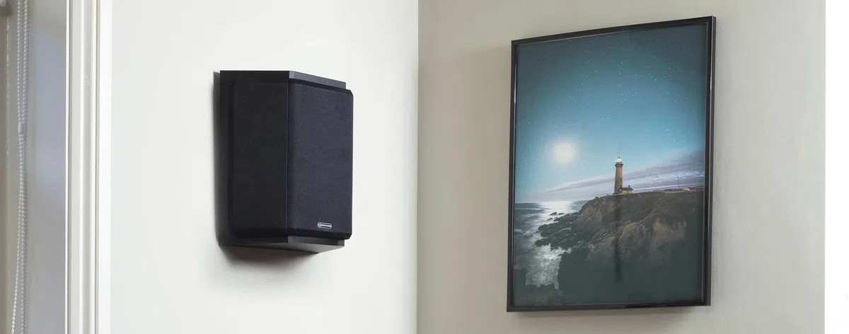 Monitor Audio Bronze FX 6G | Farbe: Schwarz | Surround-Lautprecher | Paar | Heimkino | 2-Wege | 8 Ohm | 80 Watt | Dipol/Bipol | Geschlossenes Gehäuse | Passiv