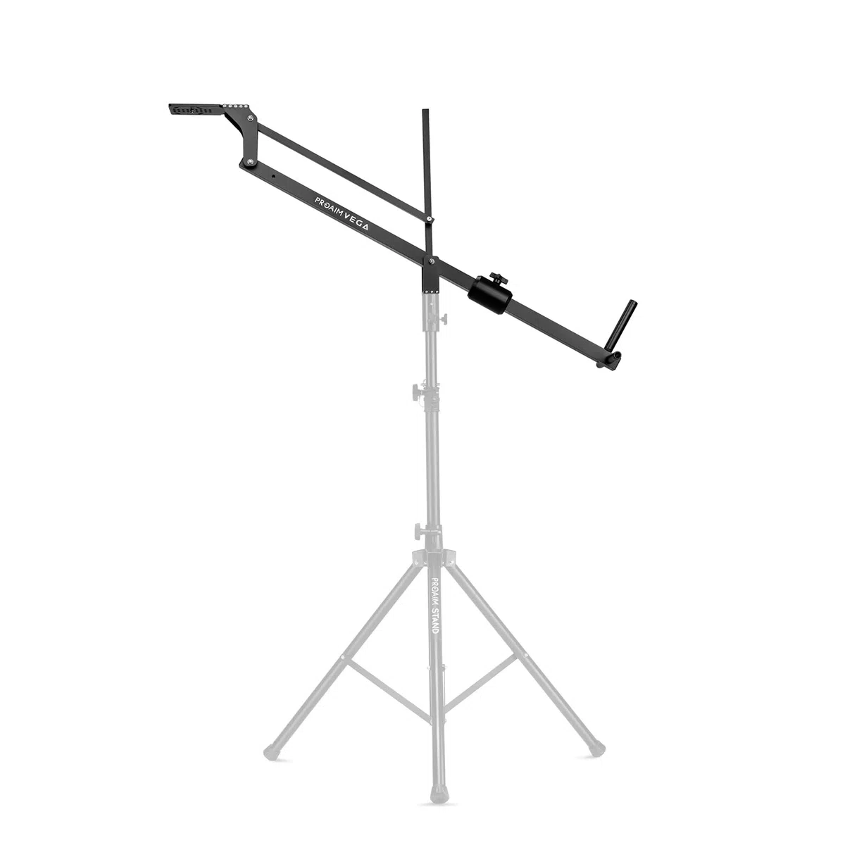 PROAIM Vega Jib Crane für DSLR-Videokameras für Filmproduktionseinheiten, Nutzlast bis zu 8 kg, unterstützt Pan Tilt Heads & 3-Achsen-Gimbals (JB-VG04-01)