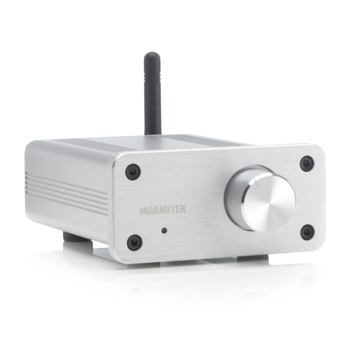 Marmitek BoomBoom 460 - Bluetooth Empfänger mit digitalem Verstärker - Bluetooth Audio Receiver aptX und AUX Eingang - für passive Lautsprecher - Stereo Mini Verstärker | Bluetooth Audio Receiver mit aptX und AUX Eingang für passive Lautsprecher, Stereo M