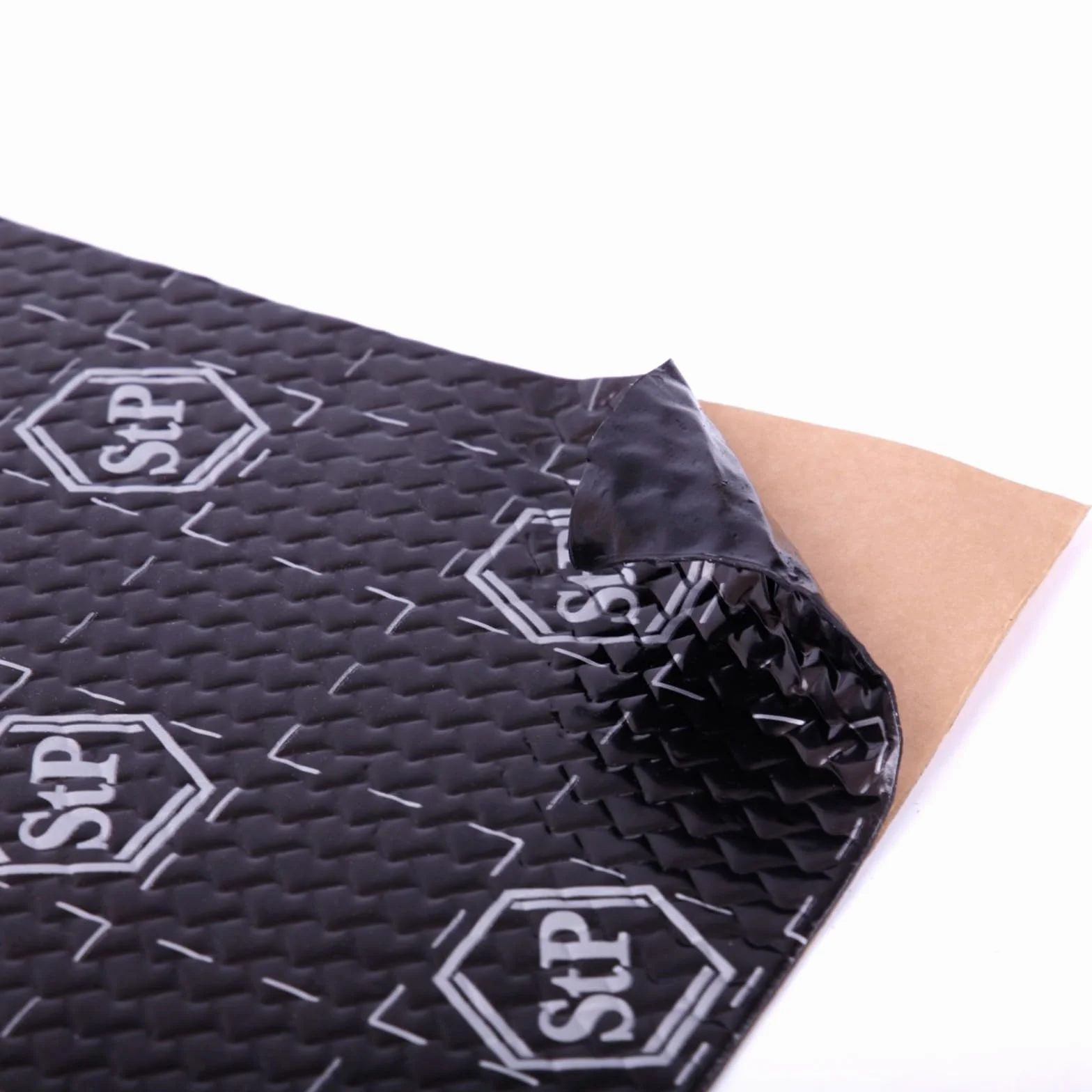 STANDARTPLAST STP Black Silver - 750x500x1,8mm Bulk Pack (12pcs) 73910123 Dämmmung Alubutyl
