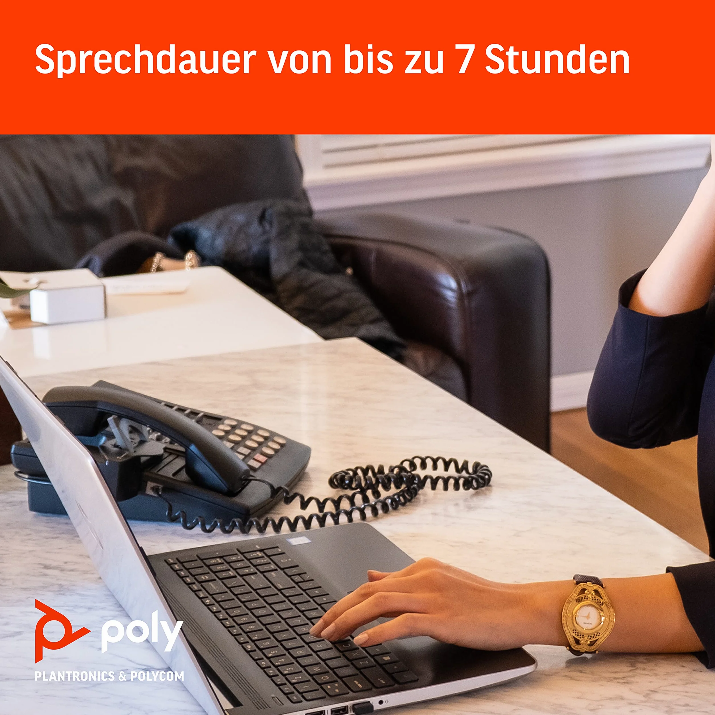 Plantronics CS 540A CS500 Headset konvertierbar drahtlos DECT inkl. APS-11 Electronic Hook Switch
