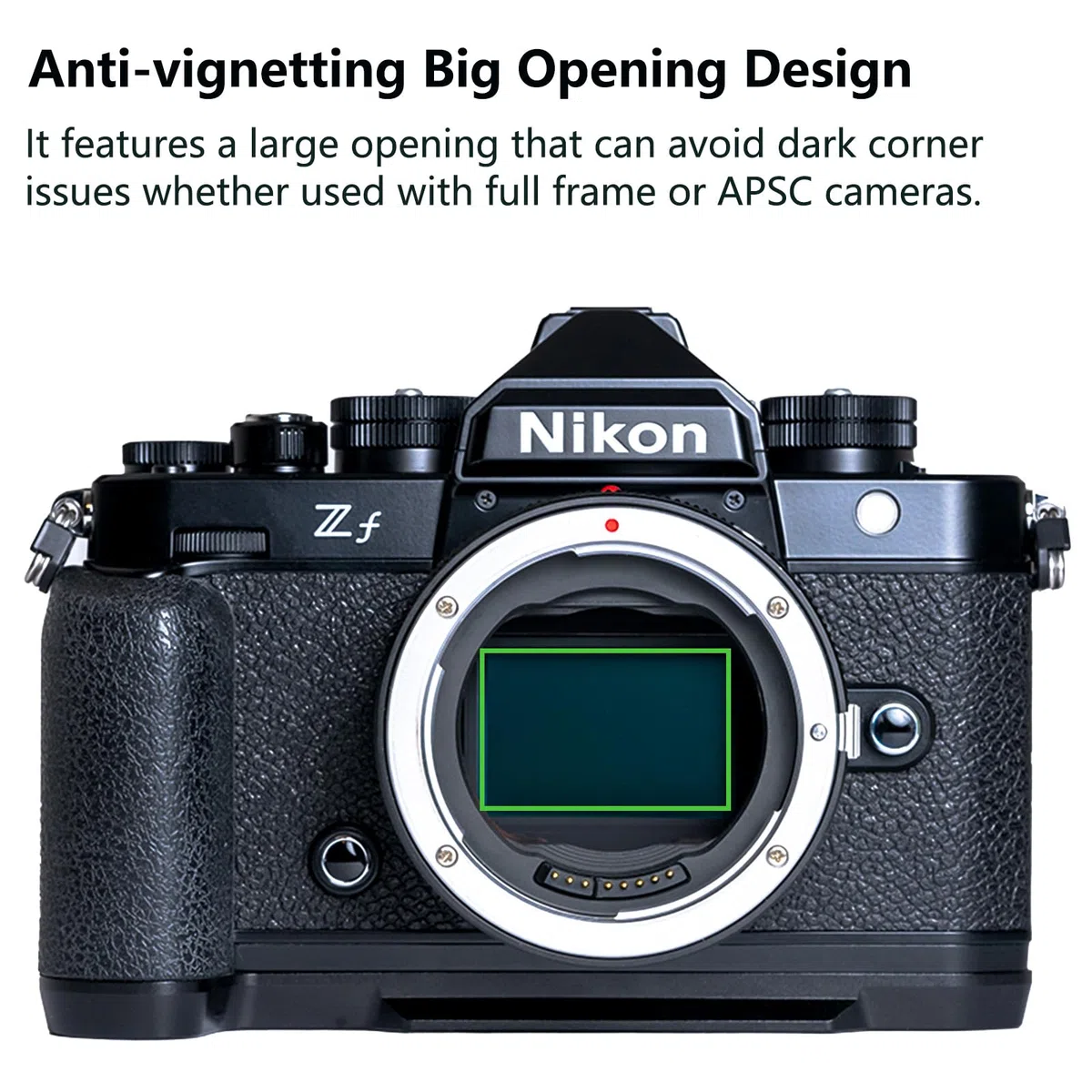 Megadap EFTZ21 Autofokus-Objektiv-Adapter mit integrierter elektronischer Blende – Kompatibel mit Nikon Z-Kameras ZR/Zf/Z6III/Z9/Z8/Z7/Z6 & für Canon/Sigma/Tamron EF-Serie-Objektive