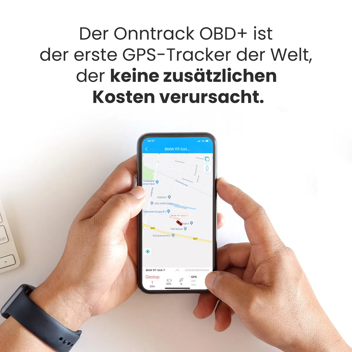Portable Pro+ GPS Tracker Auto – Eingebauter Tracker mit Echtzeit GPS Live Tracking, Ohne ABO, 90 Tage Akkulaufzeit, 4G LTE Peilsender mit App-Steuerung und Manipulationsalarm