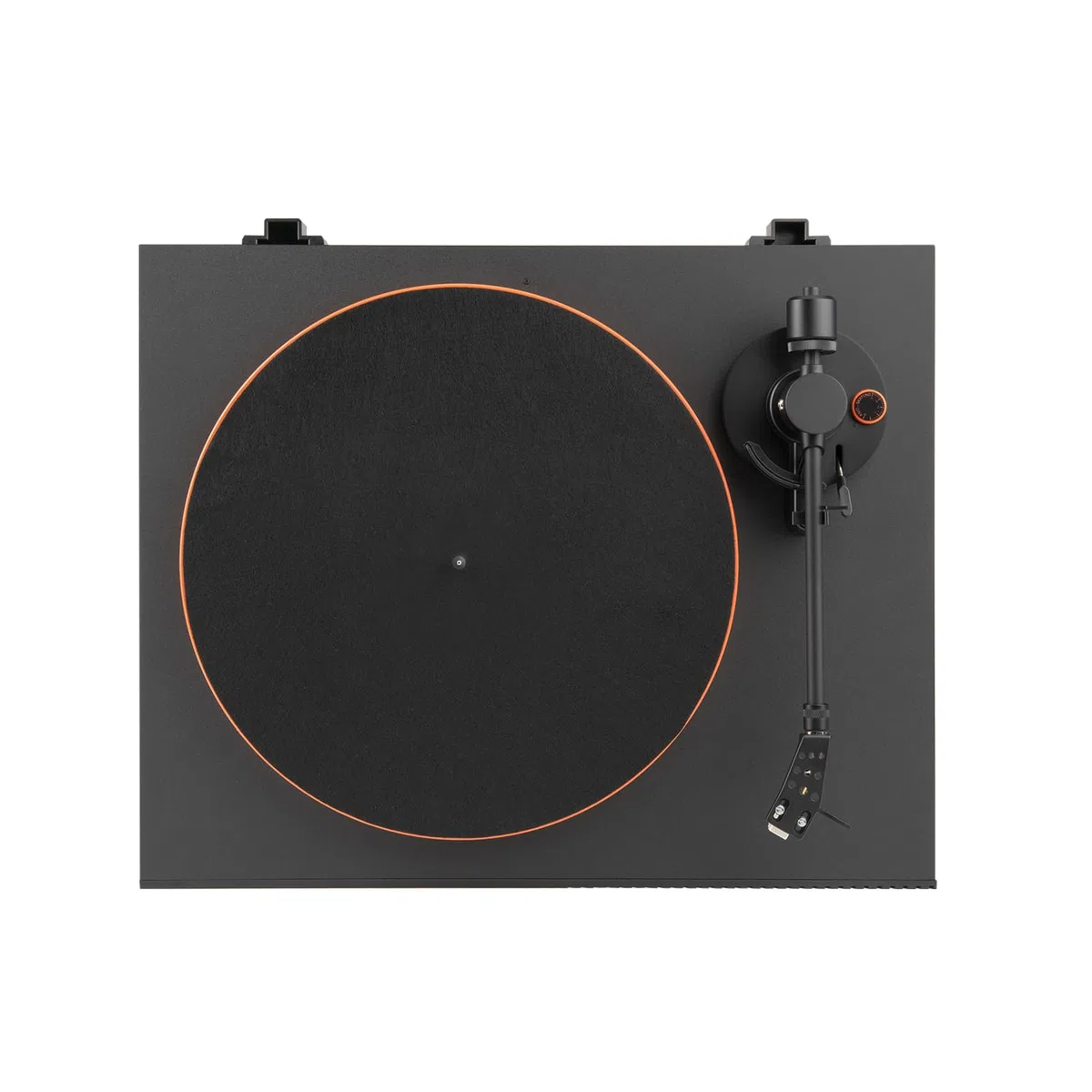 JBL Spinner BT – Hochwertiger Schallplattenspieler mit Bluetooth und aptXTM HD – Schwarz und Orange