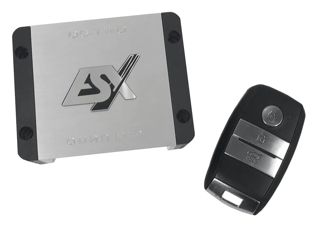 ESX QS-Two Quantum | 2-Kanal Class D Nano Digital Verstärker 380 Watt Max. Ausgangsleistung