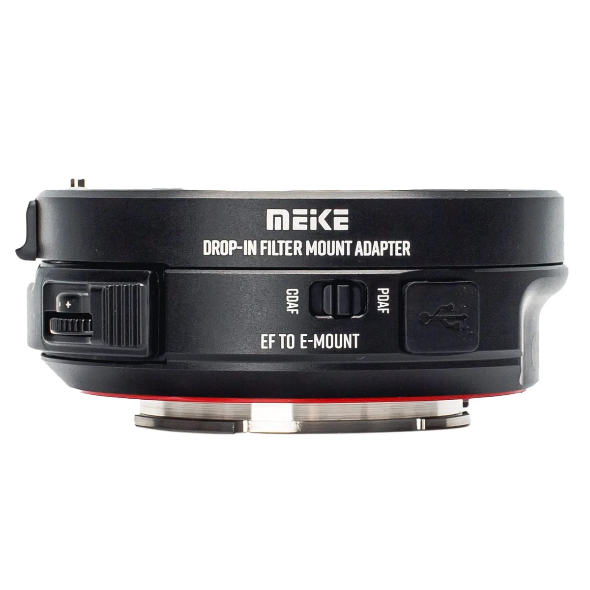 Meike MK-EFTE-C VND Autofokus Mount Objektivadapter mit Variabler ND- und UV-Filter Konverter für Canon EF/EF-S Objektive auf Sony E Mount Kameras A9 A7III A7II A7 A7R3 A7R4