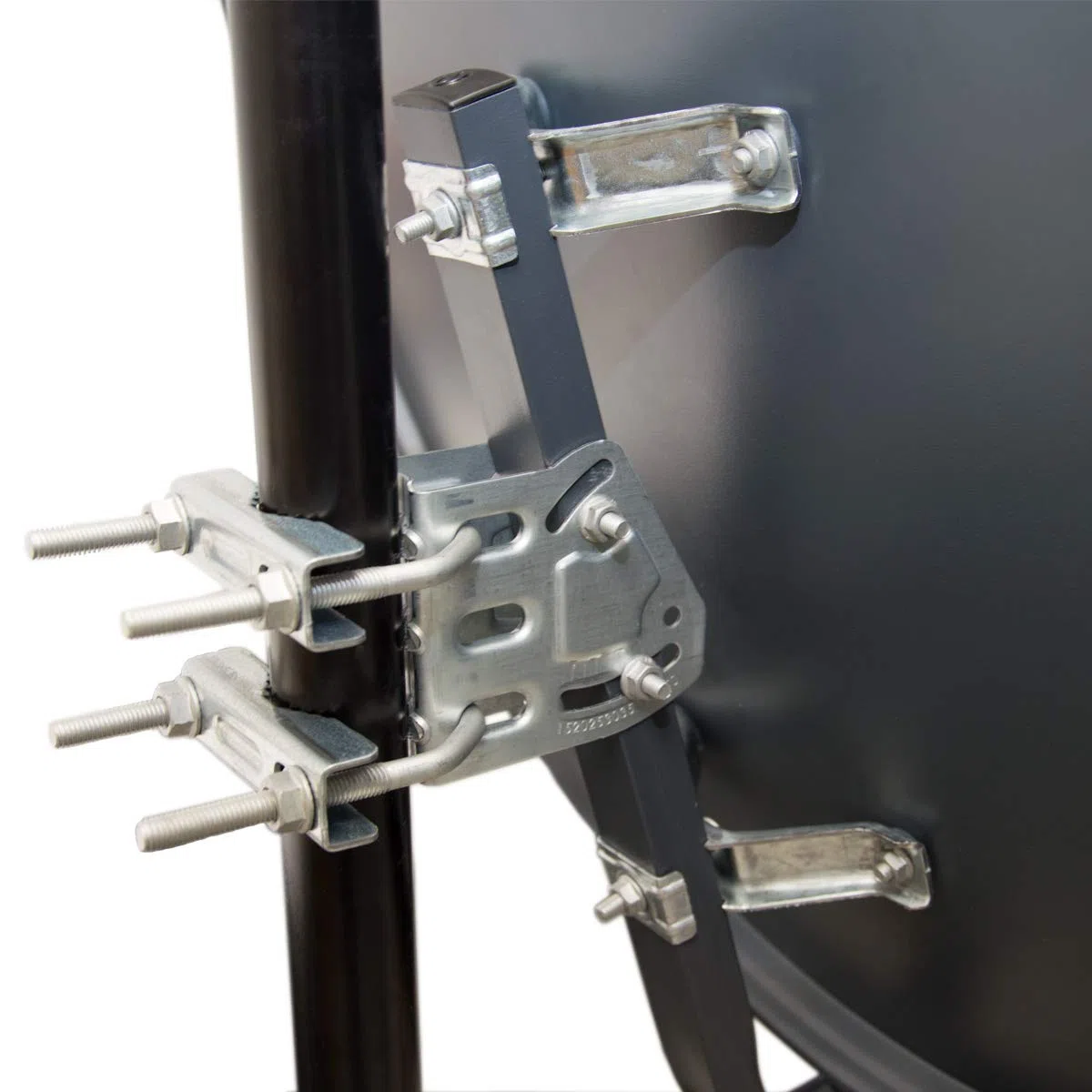 Premium X Satelliten-Komplettanlage 80cm Satellitenschüssel Multischalter 5-8 Multiswitch Quattro LNB 24x Stecker SAT 8 Teilnehmer