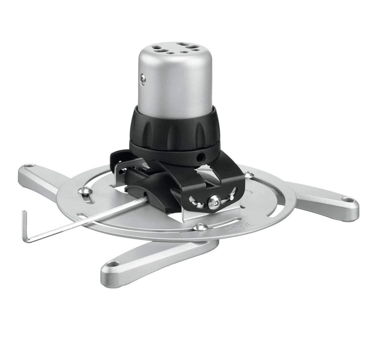 Vogel's PPC 1500 Projektor-Deckenhalterung für 30-337mm (1,2-13,2 Zoll) Projektoren, drehbar und neigbar, max. 15 kg, weiß