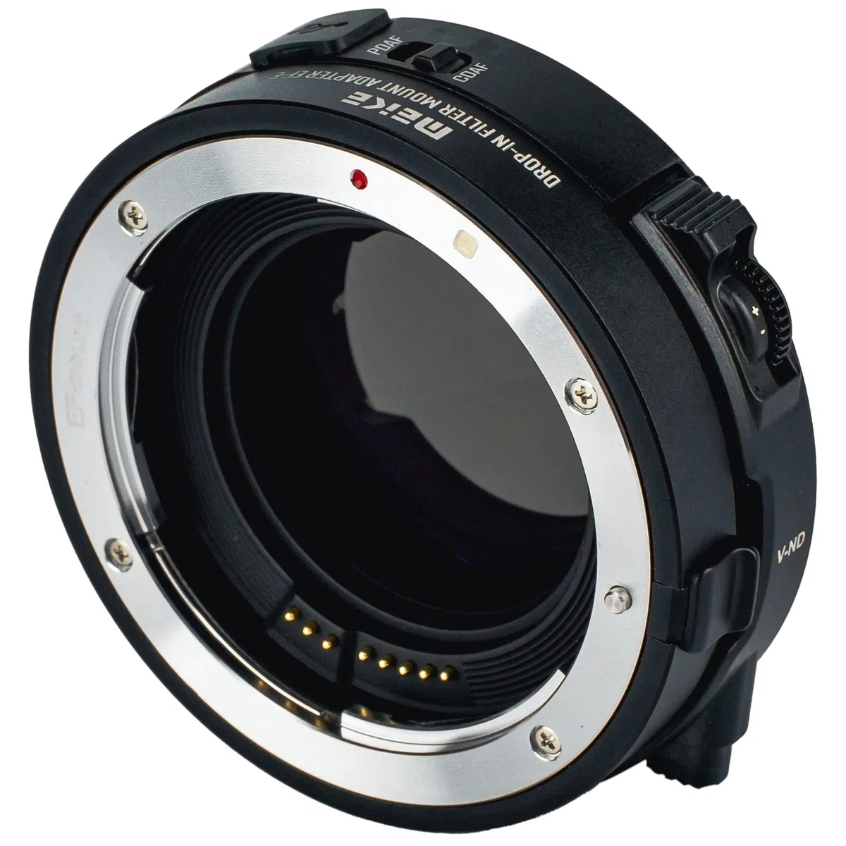 Meike MK-EFTE-C VND Autofokus Mount Objektivadapter mit Variabler ND- und UV-Filter Konverter für Canon EF/EF-S Objektive auf Sony E Mount Kameras A9 A7III A7II A7 A7R3 A7R4