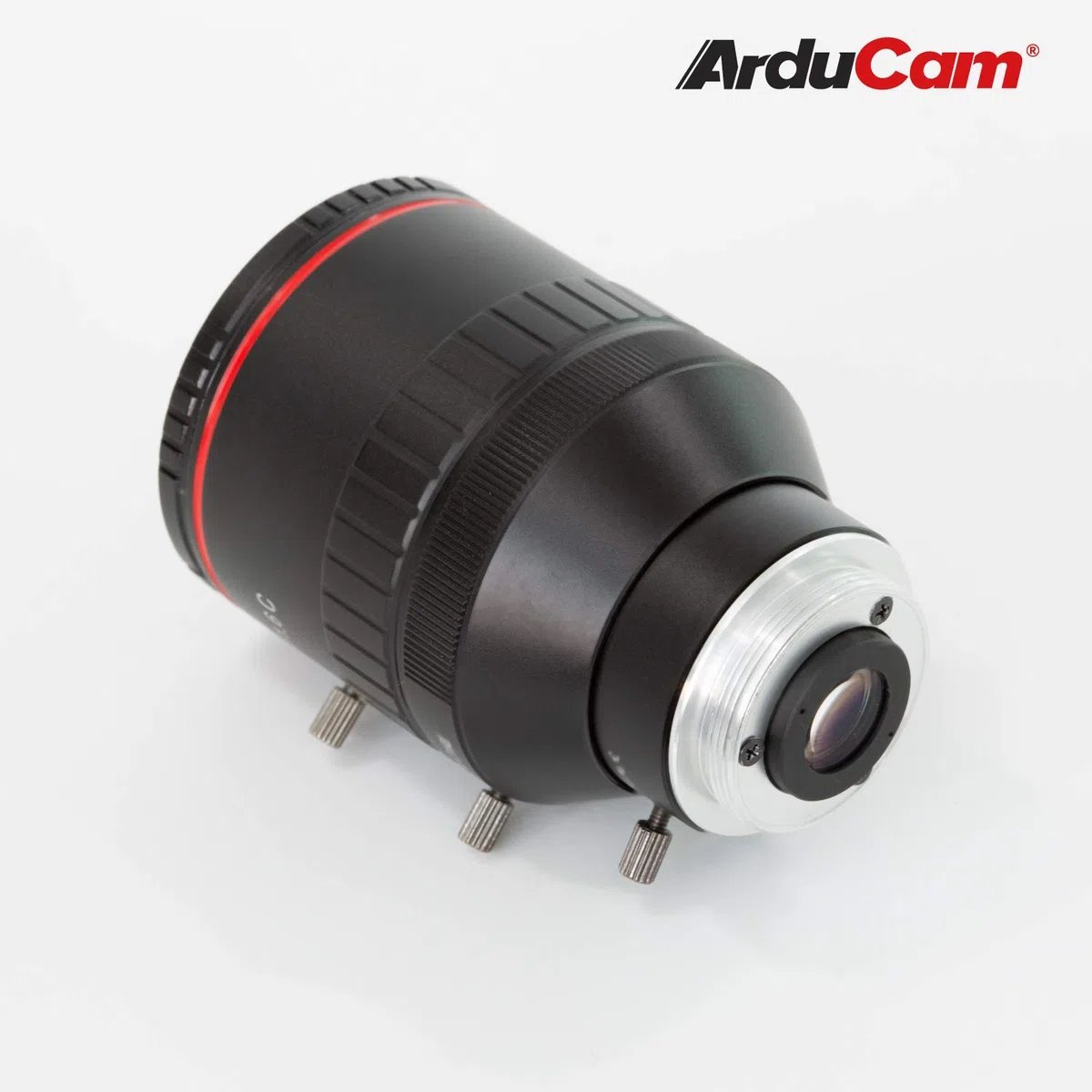 Arducam 2,8–12 mm Varifokales C-Mount-Objektiv für Raspberry Pi HQ Kamera, mit C-CS-Adapter, industrielles Teleobjektiv
