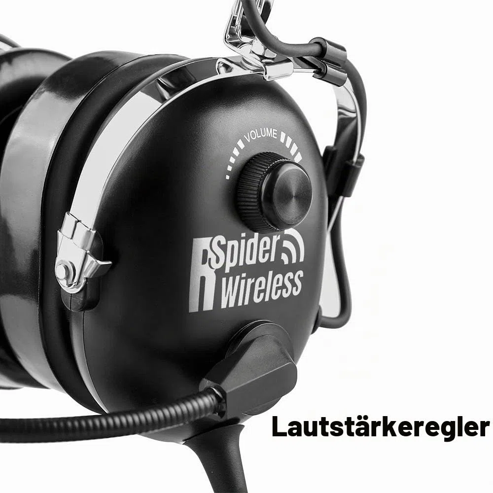 Luftfahrt-Headset für Piloten, PNR Luftfahrt-Headset, komfortable Ohrdichtungen, passive Geräuschreduzierung, mit Tragetasche