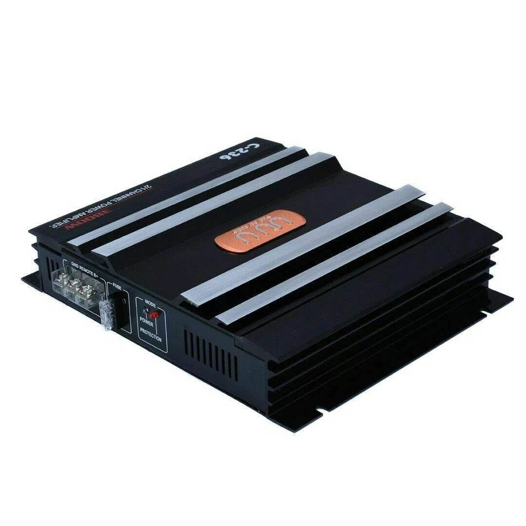 2 Kanal Autoverstärker, MACHSWON 3800W Car Audio Leistungsverstärker Bass Box Subwoofer 2Channel Verstärker