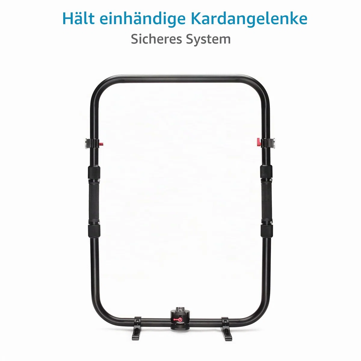 PROAIM Handheld-Sternring für Crane 2, 3S & 3S PRO/S, RS2, RS3, RS3 Pro, 4D Gimbal. Nutzlast bis zu 15 kg. Für Gimbal-Kamerastabilisatoren und Flowline-Rigs (P-STRG-01)