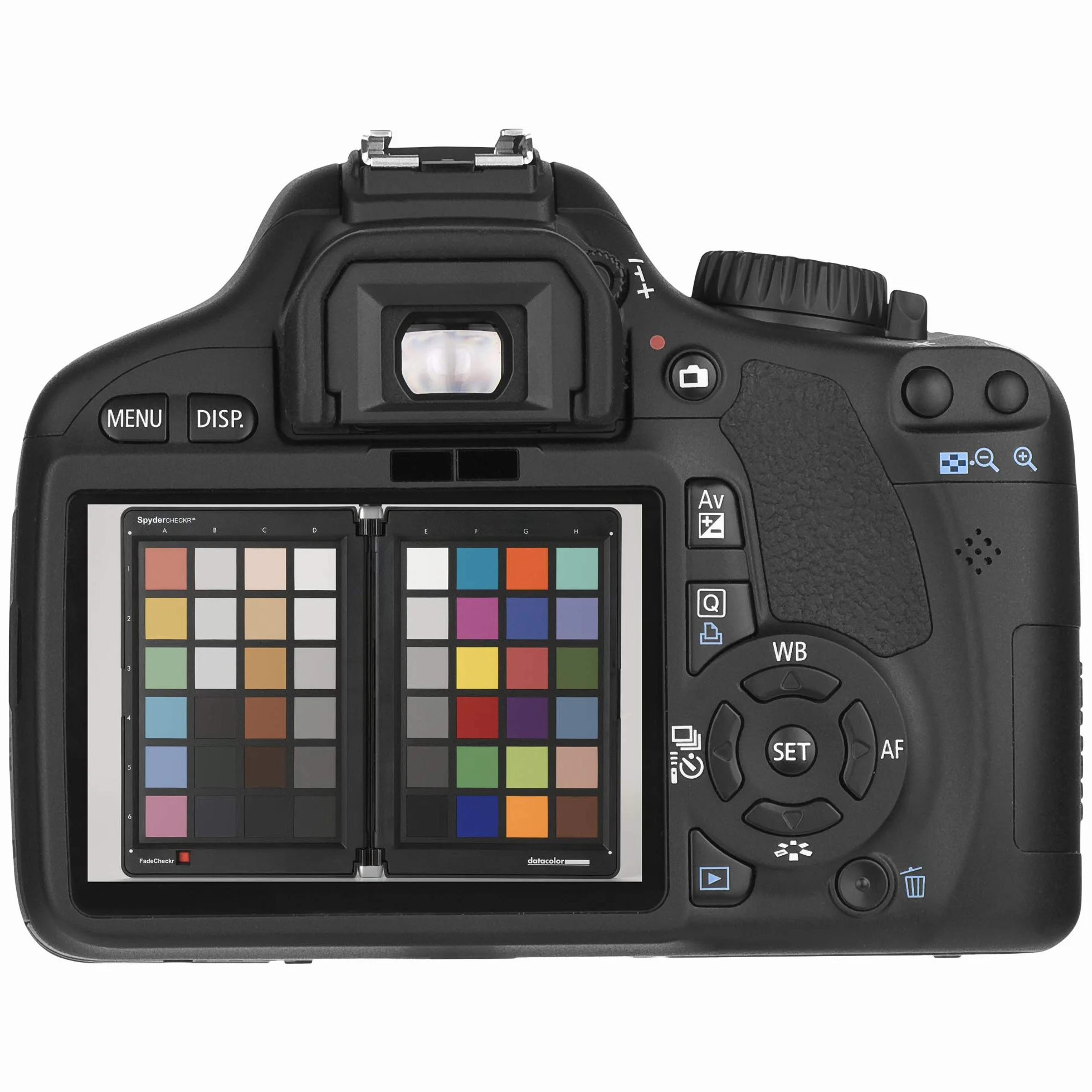 Datacolor SpyderCheckr: Farbkarte zur Kamerakalibrierung & SpyderLensCal: Fokus-Kalibrierung für DSLR-Kameras