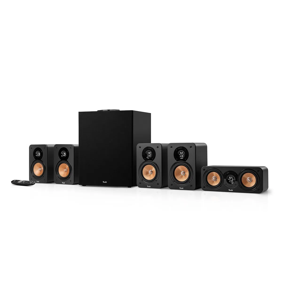 Teufel Ultima 20 Concept Power Edition - 5.1 Surround Soundsystem, Komplettsystem Heimkino mit integriertem AV-Receiver, Bluetooth, Dolby Audio, USB-C-Soundkartenfunktion, HDMI ARC CEC (Schwarz)