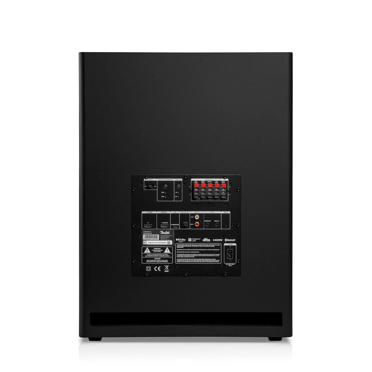 Teufel CONSONO 25 Concept Power Edition - 5.1 Soundsystem, Komplettsystem Heimkino mit integriertem AV-Receiver, Bluetooth, Dolby Audio, USB-C-Soundkartenfunktion, HDMI ARC CEC