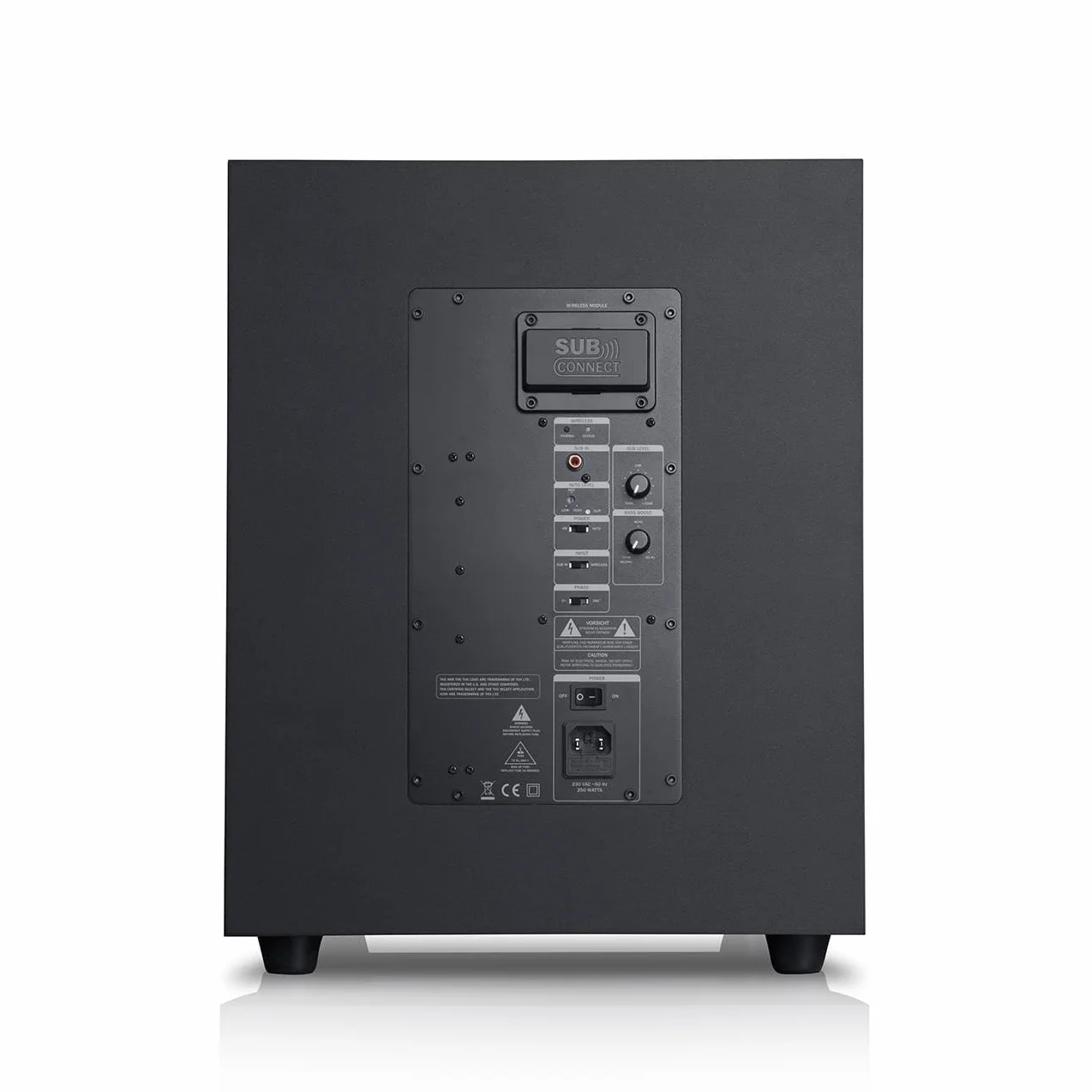 Teufel Theater 500 Surround Direkt 5.1 Heimkino-Set - Kinoatmosphäre Surround Sound System, Mächtiger Subwoofer, Allrounder für Musik und Filmton sowie eine präzise Ortung bei Games - schwarz