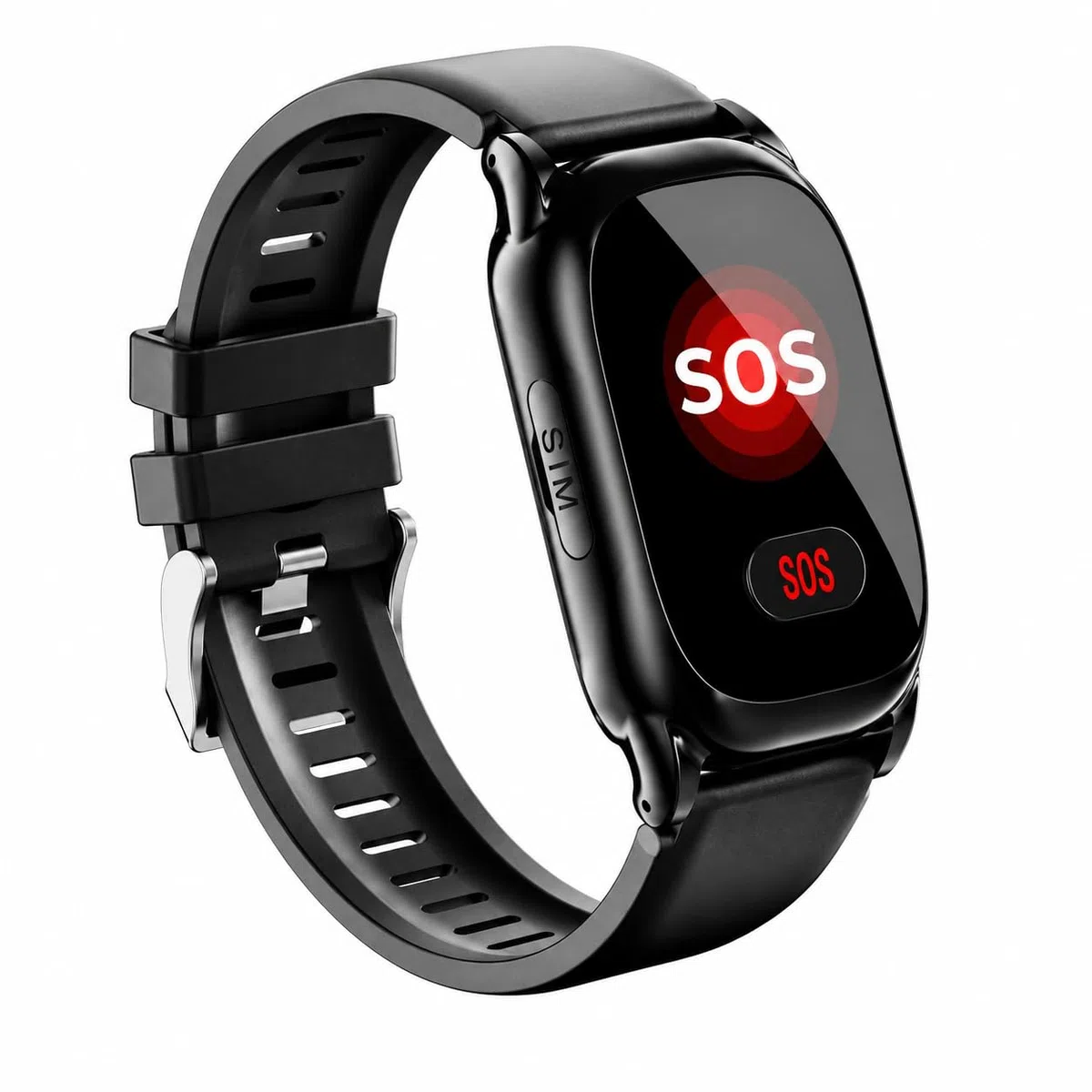 GPS-Notrufuhr NC88S mit 4G, Sturzerkennung und Vitalwertmessung