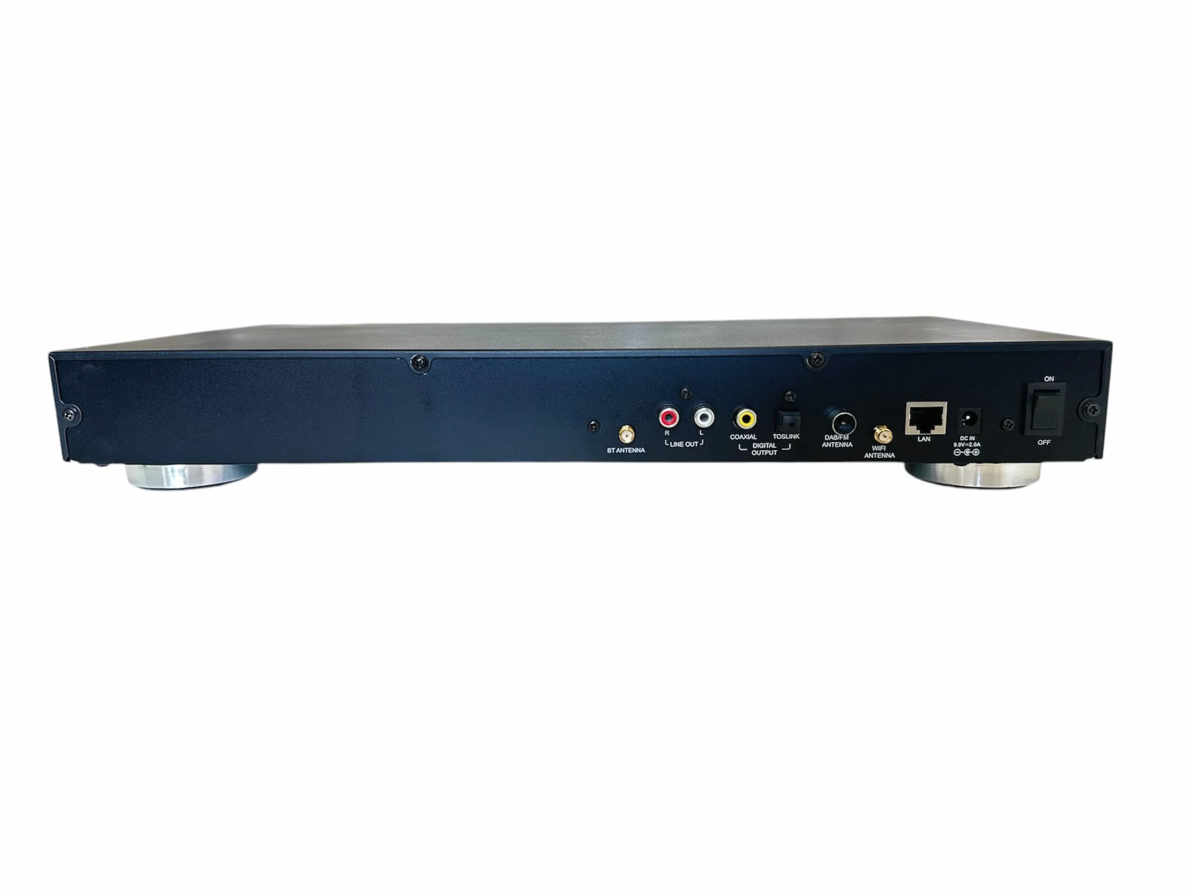 Maxxo TR04CD Hi-Fi Tuner, Digitalradio mit DAB+, FM, Internetradio, CD-Player, Bluetooth, Wi-Fi, Spotify, USB, UPnP, RDS, 2,4" Farbdisplay, Wecker, Fernbedienung – Schwarz