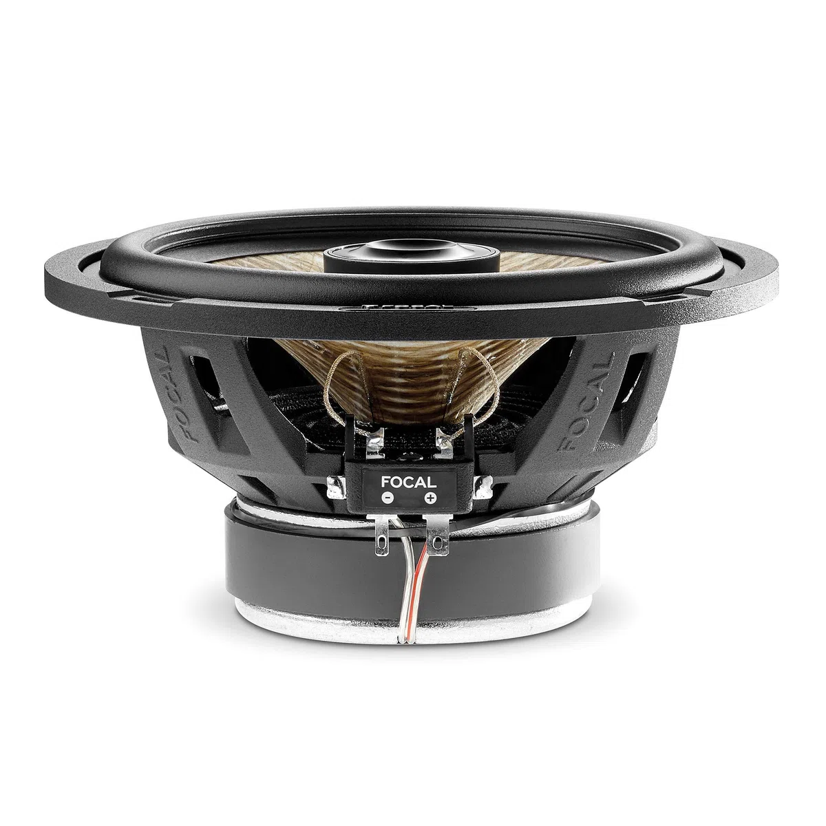 Focal PS165FE 2-Wege-Koaxial-Lautsprecher, 140 W, 16,5 cm, mit Flachs-Kegel-Technologie