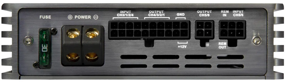 Musway M6 - Digitaler 6-Kanal Verstärker mit 8-Kanal DSP