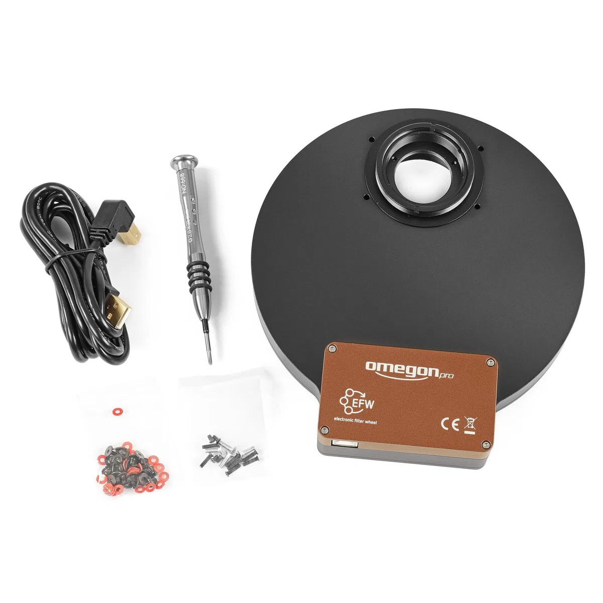 Omegon Pro Filterrad elektronisch EFW 5x2''