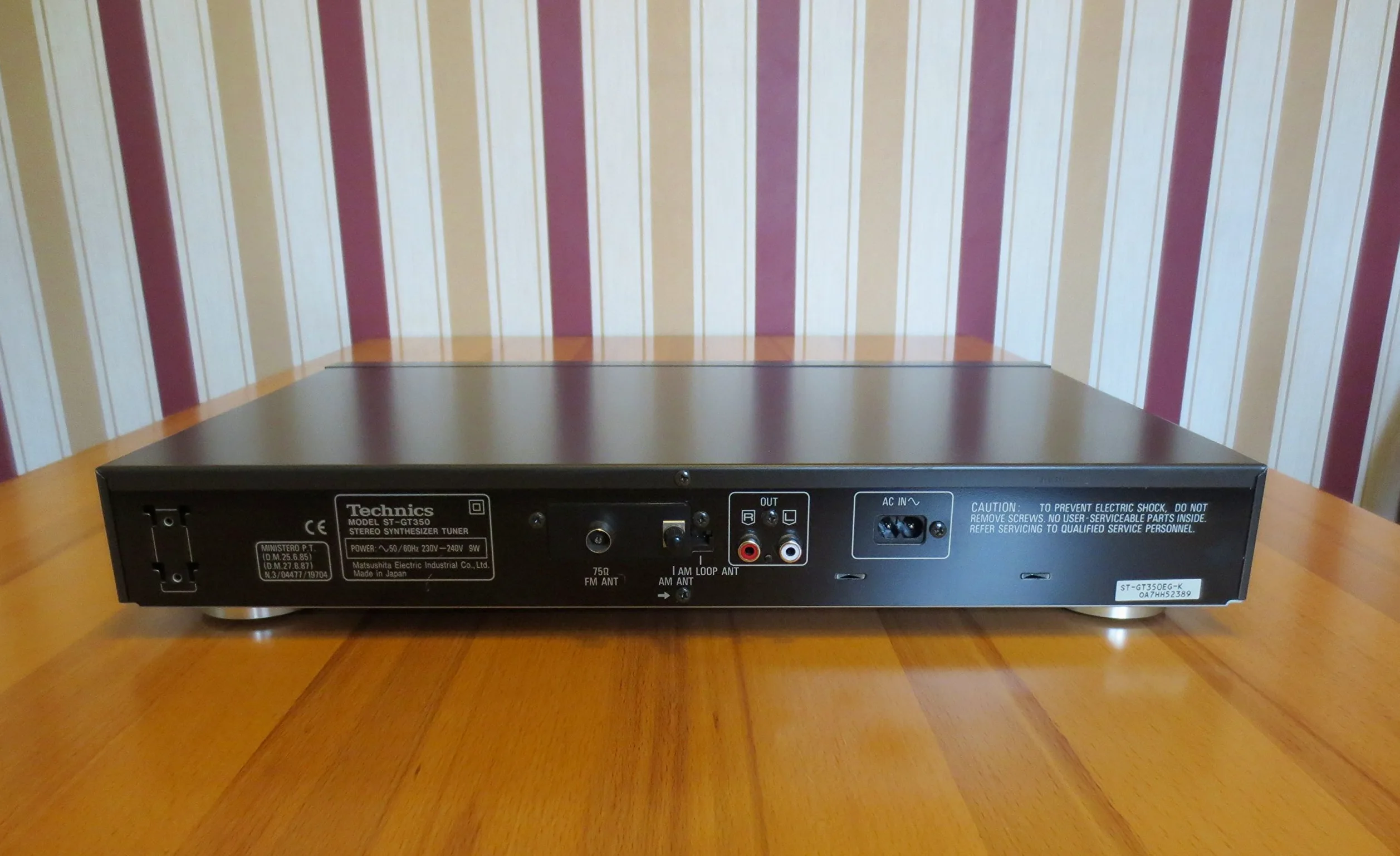 Technics ST-GT 350 Tuner, schwarz