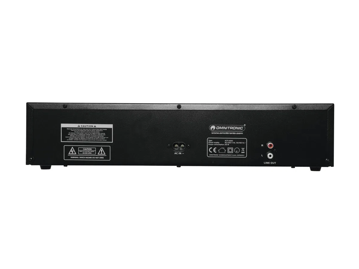 OMNITRONIC XCP-1400 CD PLayer CD-Player