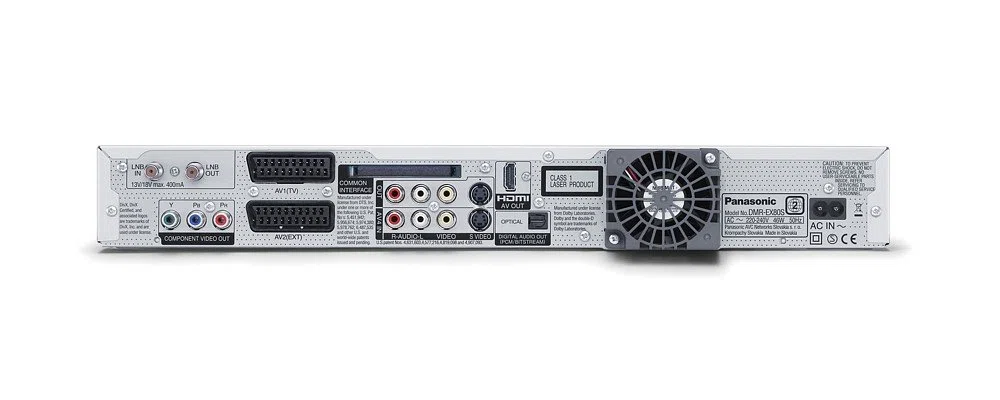 Panasonic DMR EX 80 S EG S DVD-und Festplattenrekorder (Upscaling 1080i, DivX-zertifiziert, SD Slot, HDMI) mit integriertem DVB-S Tuner (CI-Slot) 160 GB silber