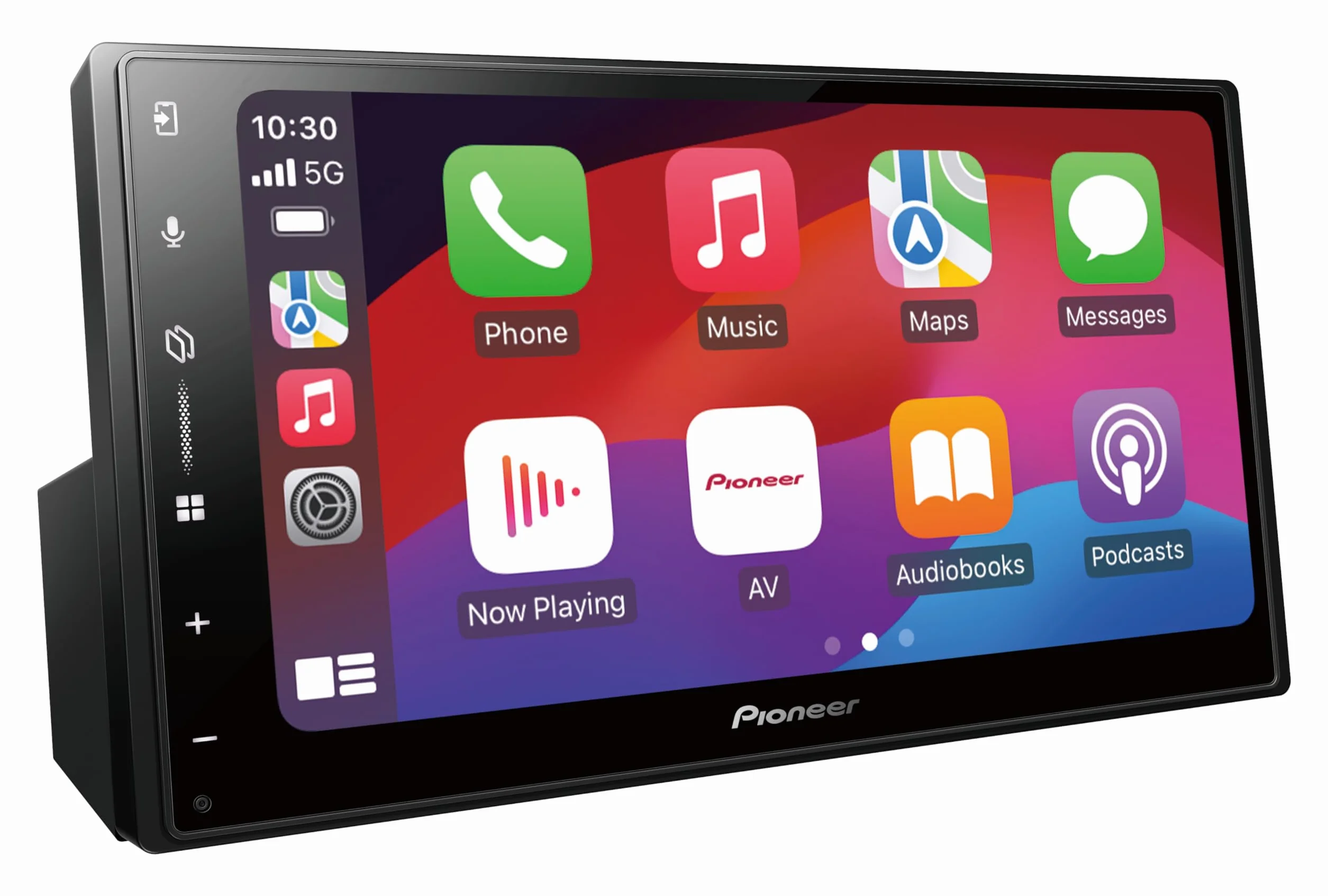 Pioneer SPH-DA77DAB - 2DIN Mediacenter, kapazitives 6,8" Touchpanel, mit Wi-Fi, Bluetooth, Apple CarPlay, Android Auto und DAB+, 13-Band-Grafikequalizer