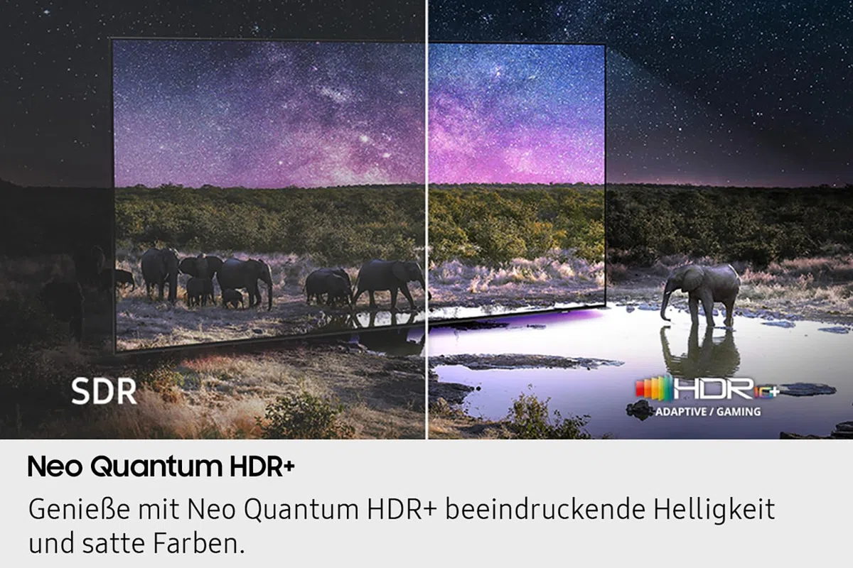Samsung Neo QLED 4K QN90F 55 Zoll (138 cm) Mini LED Fernseher, Antireflexion, NQ4 AI Gen3 Prozessor, Neo Quantum HDR+, 4K Upscaling Pro, Dolby Atmos, Knox Security, Samsung Vision AI Smart TV