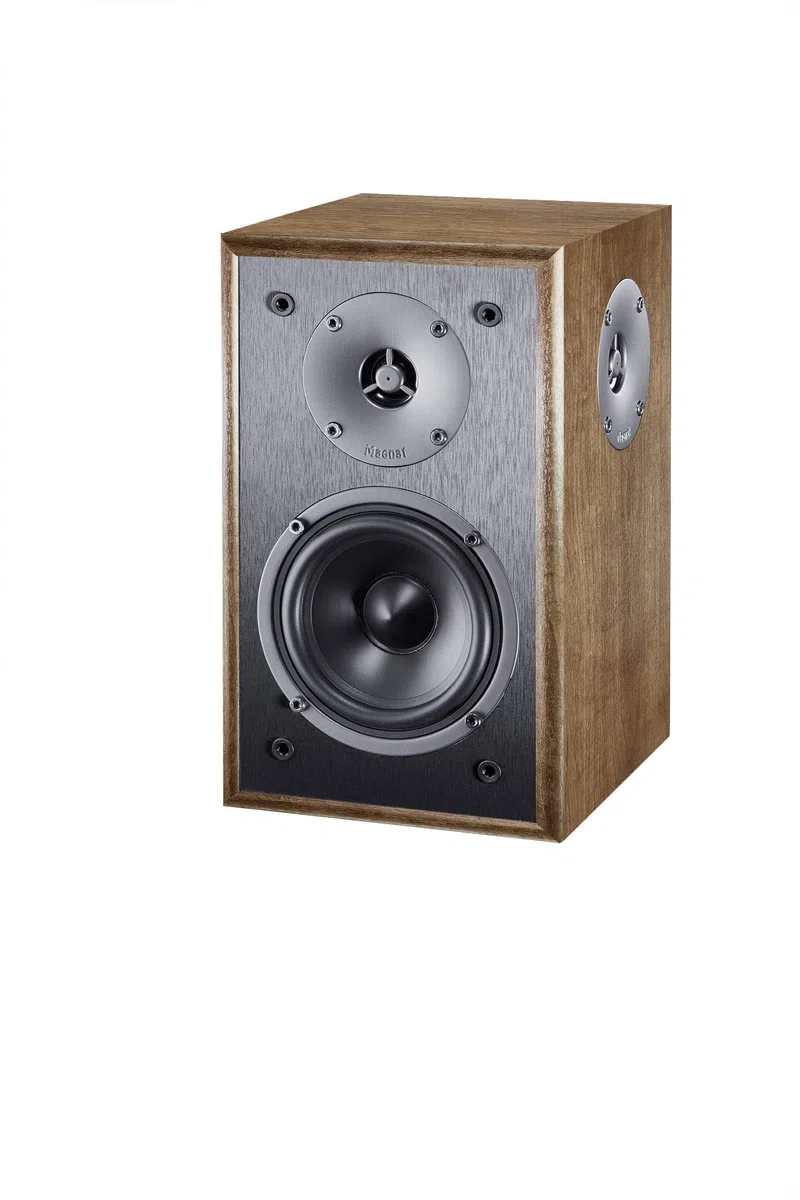 Magnat Monitor S10 D, Kompakter 2-Wege Dipol Rear-Lautsprecher, Braun, 1 Paar | 2-Wege-Dipol-Rear-Lautsprecher-Paar für diffuse Surround-Wiedergabe, passend zur Monitor-S-Serie im Heimkino.