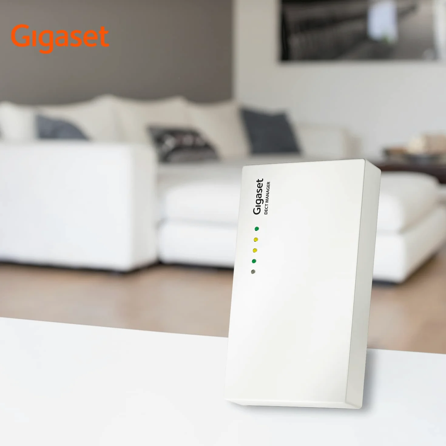 Gigaset N720 DM PRO - DECT-Manager - verbindungen bis zu 30 Basisstationen und 100 Mobilteile - kompatibel zu IP-basierten Telefonanlagen, schwarz