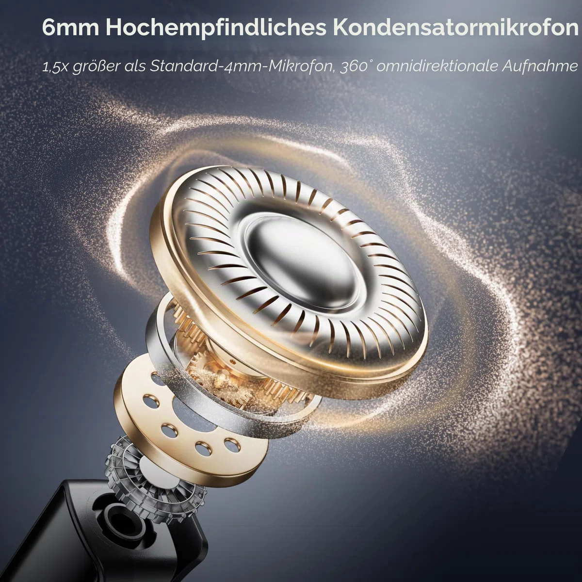 BOYA BOYALINK 2 A2 Drahtloses Lavalier-Mikrofon für iPhone, Kamera, Android, Kabellos Mini Mikrofon, 48 kHz 24 Bit, 1000ft, Rauschunterdrückung, Clip on Mic USB-C/Lightning/3.5mm TRS