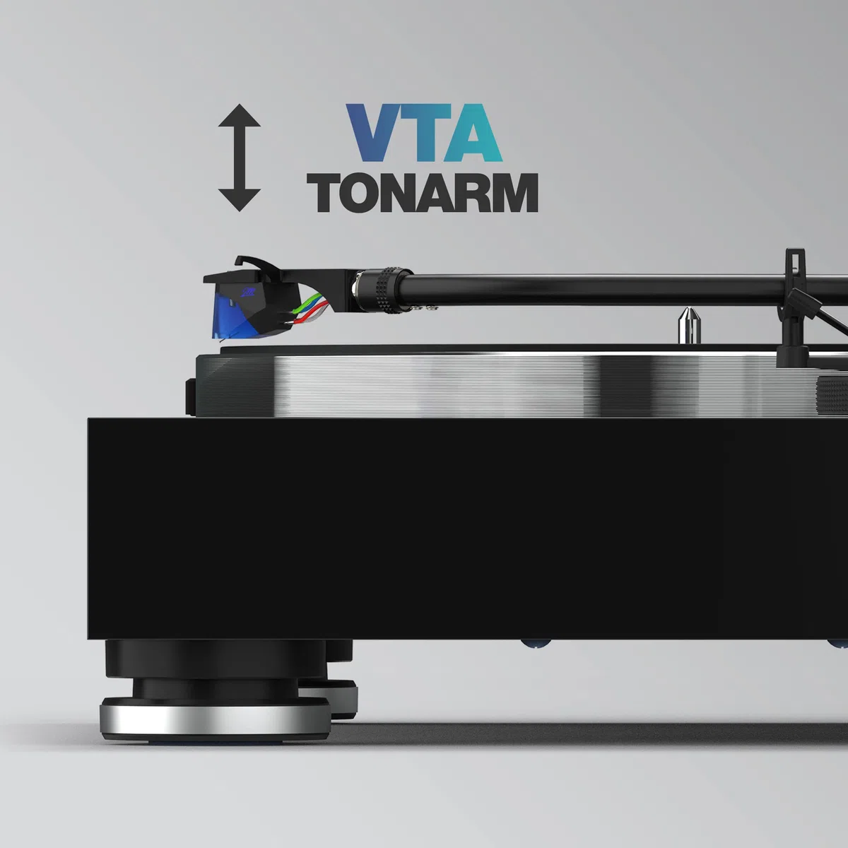 Reloop Turn X - Premium HiFi-Plattenspieler Inkl. Ortofon 2M Blue, High Torque-Direktantrieb, Präzise Rotationssteuerung, 3 Geschwindigkeiten, CNC-Aluminium-Druckgussteller, Anti-Skating, Schwarz