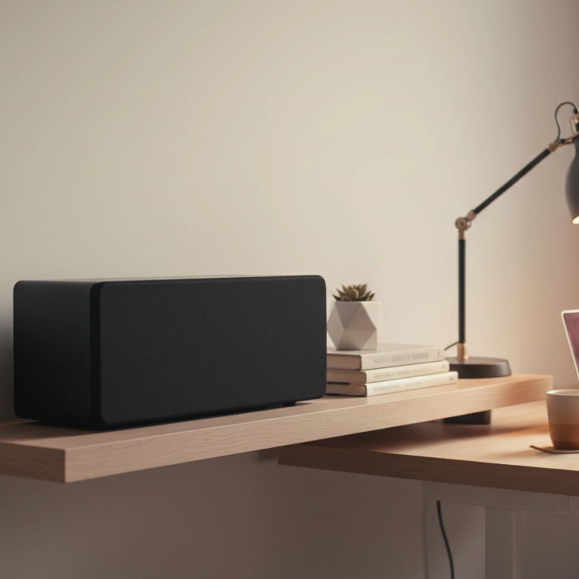 Dynavoice Magic C-4 Schwarz Matt – Center Lautsprecher Passiv 2-Wege, 2x4 Woofer + 1" Hochtöner, Front Bassreflex, 100W, für Heimkino 5.1 und 7.1