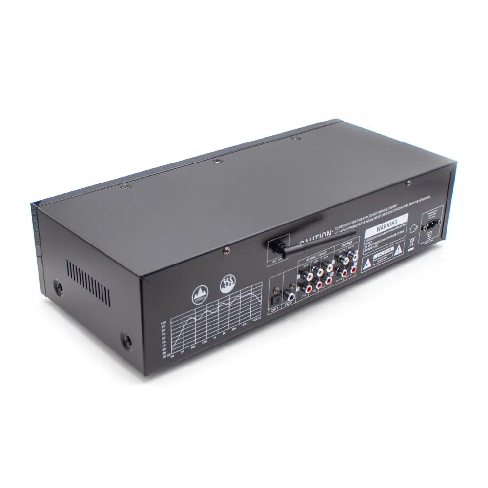 Professioneller EQ8000 Audioprozessor EQ Equalizer, Bluetooth 5.4, Optischer/Koaxialer Decoder, USB-Hi-Fi-Vorverstärker mit Fernbedienung