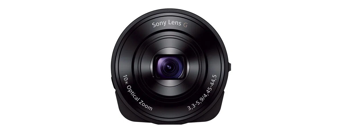 Sony DSC-QX10 SmartShot Digitalkamera (18,2 Megapixel Exmor R CMOS Sensor, NFC, HD Videoaufnahme) inkl. Sony G Weitwinkel-Objektiv mit 10x opt. Zoom schwarz