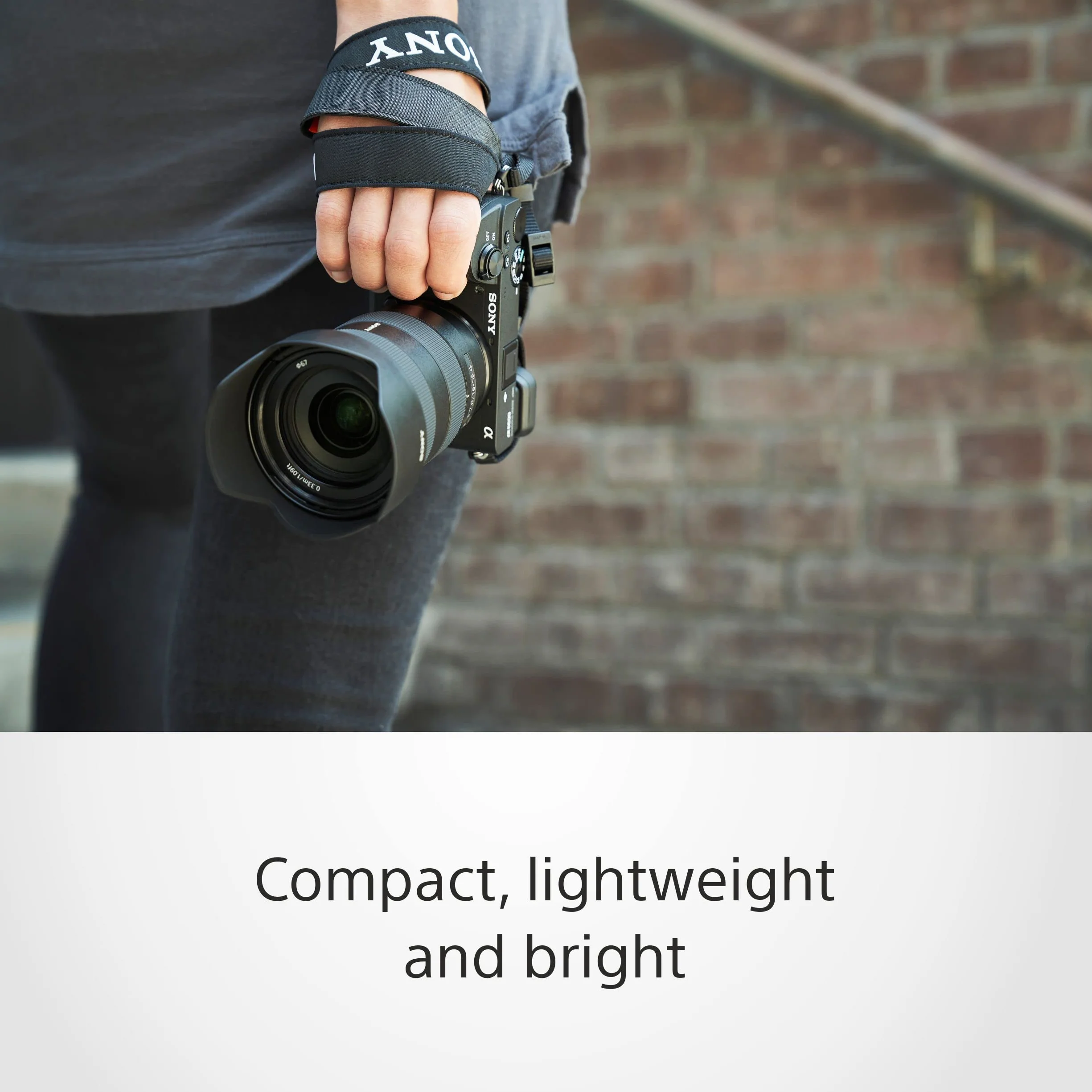 Sony SEL1655G – 16–55mm F2.8 G Standard-Zoom-Objektiv für APS-C (konstante Blende, kompakt & lichtstark, E-Mount, ideal für Alltag, Reportage & Video, kompatibel mit ZV-E10, A6400, A6700)