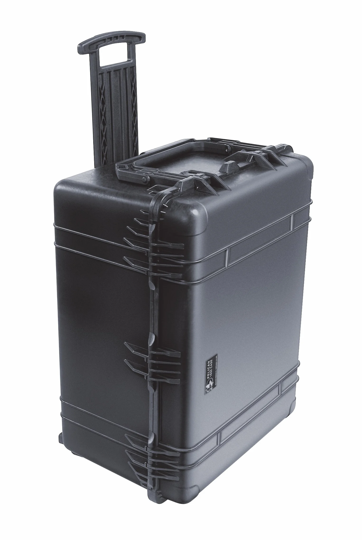 PELI 1630 Langer Koffer mit Einfahrbarem Teleskopgriff für Sicheren Transport, IP67 Wasser- und Staubdicht, 148L Volumen, Ohne Schaum, Schaum