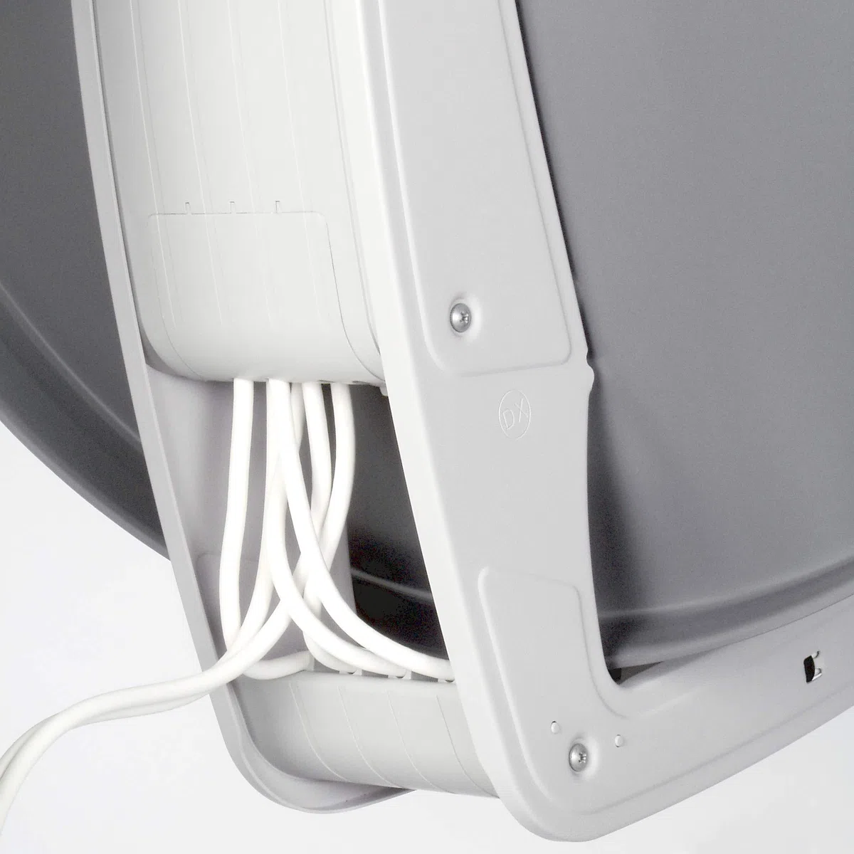 FUBA 4 Teilnehmer Digital SAT Anlage DAA780A anthrazit + Hochwertiger Quad LNB + 8 Vergoldete F-Stecker