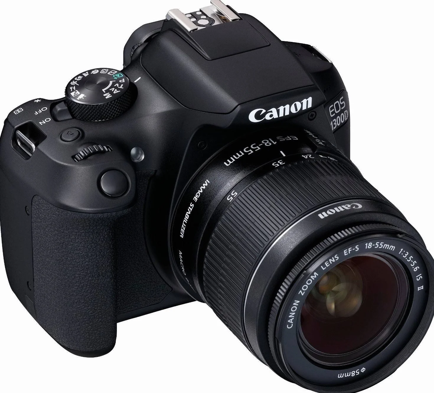 Canon EOS 1300D EFS18-55 IS Spiegelreflexkamera) schwarz