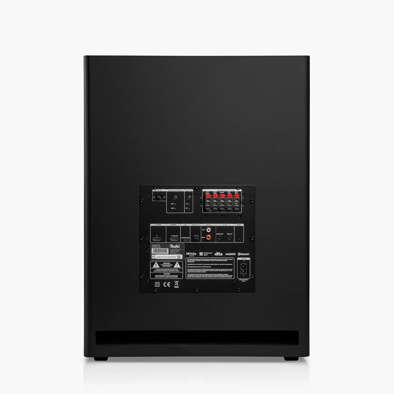 Teufel CONSONO 35 Concept Power Edition - 5.1 Surround Soundsystem, Komplettsystem Heimkino mit integriertem AV-Receiver, Bluetooth, Dolby Audio, USB-C-Soundkartenfunktion, HDMI ARC CEC -schwarz