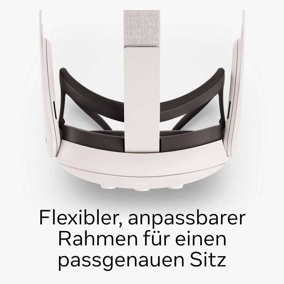Offene Headset-Einlage für Meta Quest 3 – mit Meta Quest 3 kompatibel – die physische Welt im Blick – mehr Sichtbarkeit und Komfort