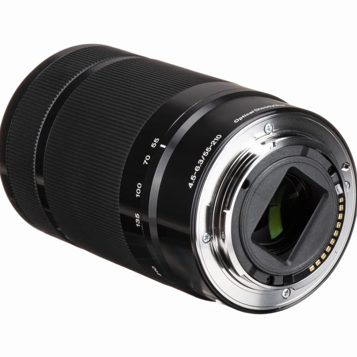 Sony SEL55210 – 55–210mm F4.5–6.3 OSS Zoom-Objektiv (APS-C, Teleobjektiv mit Bildstabilisator, E-Mount, ideal für Reisen, Natur & Sport, kompatibel mit ZV-E10, A6400 & A6700, schwarz)