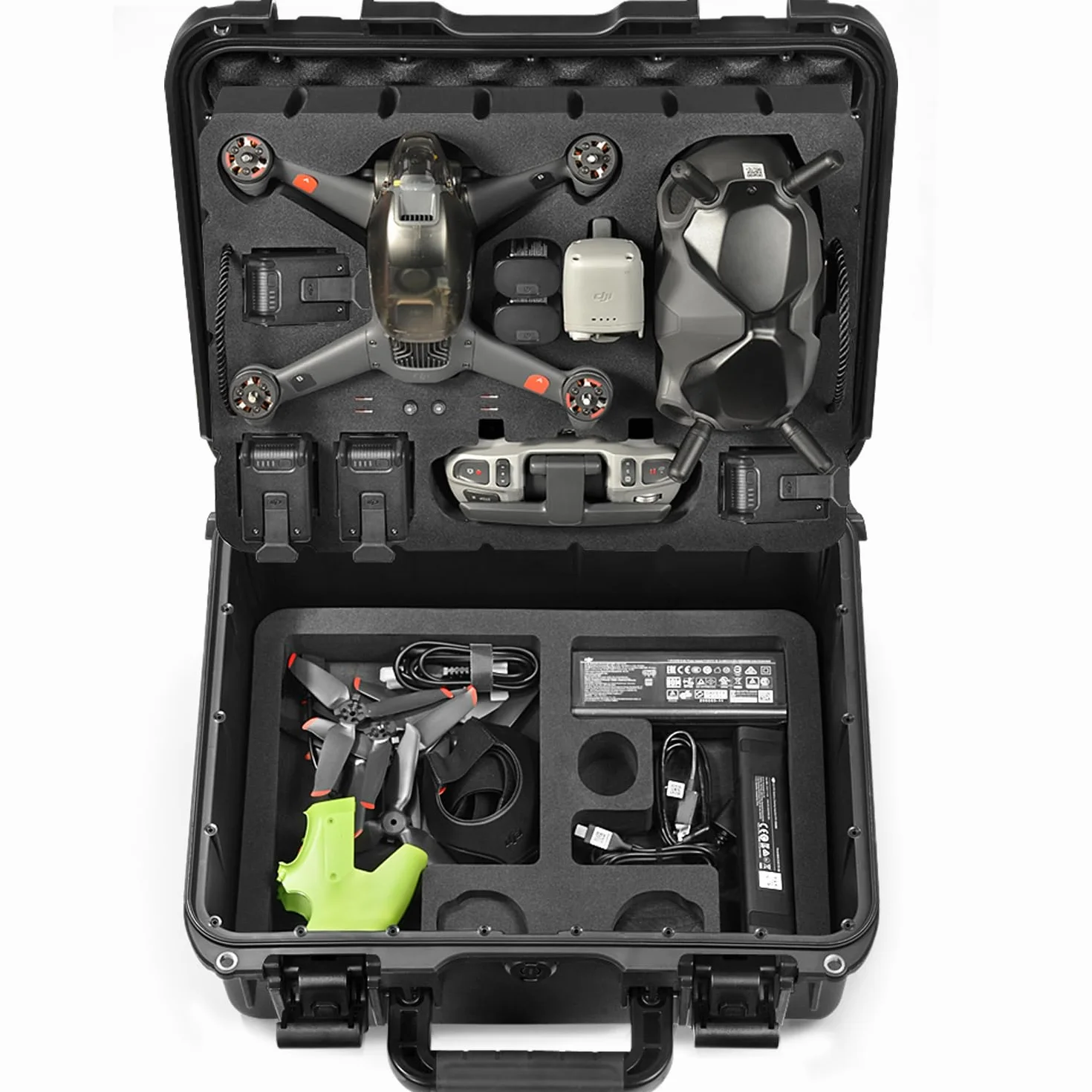 LEKUFEE Wasserdicht Koffer für dji FPV Explorer Combo und dji Integra Goggles/NUR Tragetasche